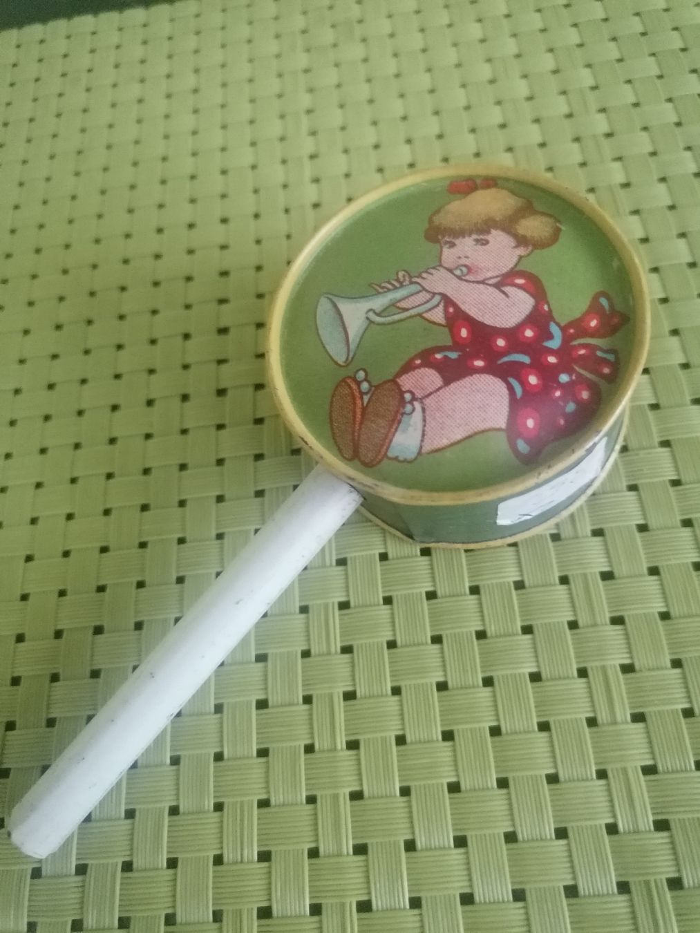 Spielzeuge: Alte Kinderrassel 1950er Jahre  – Gebraucht aus Biberist von troedlerheinz 5
