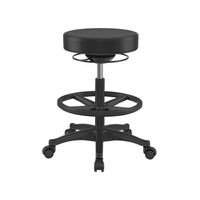 Bürohocker mit Fussstuetze ergonomisch verstellbar ROVIO