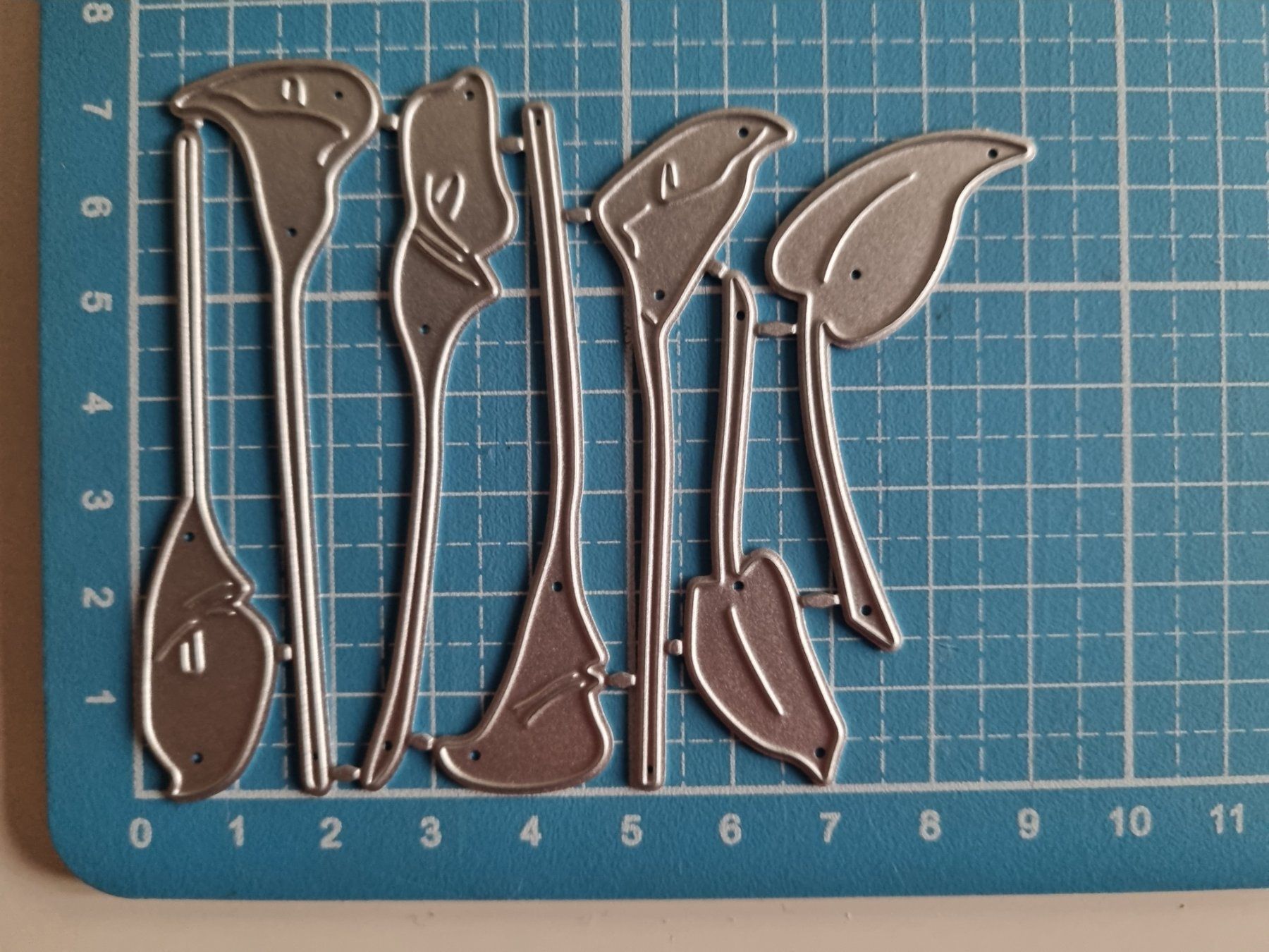Sciablone: Stanzschablone Nr.254, Blumen, Calla (Sizzix geeignet) – Nuovo e nell'imballaggio originale da Gretzenbach venduto da Fliegepilz56 3