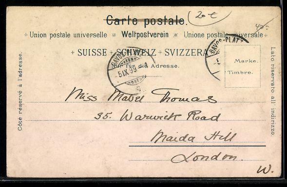 Cartoline postali: Litho Postkutsche auf einer Bergstrasse – Usato da Berlin venduto da bartko-reher 1