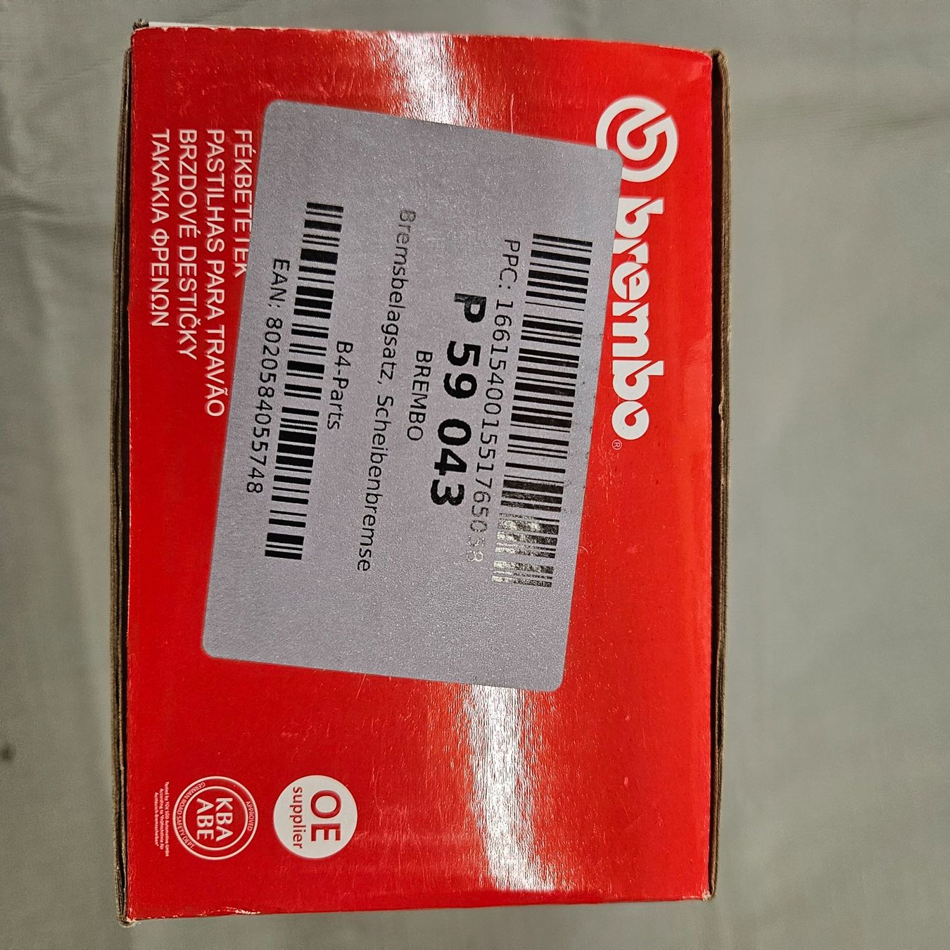 Cadillac Alle Autoersatzteile: Brembo Bremsbelagsatz P 59 043 neu – Gebraucht aus St.Gallenkappel von RocknSkull 1