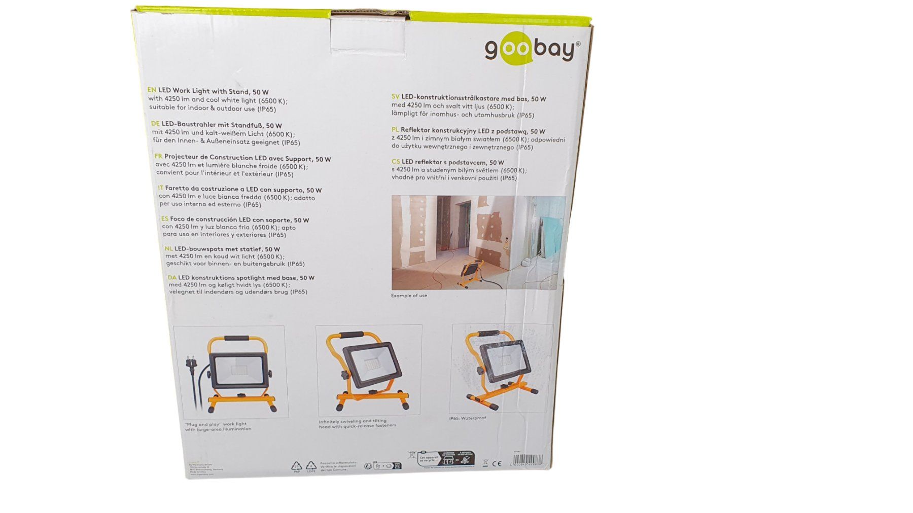 Lampade: GOOBAY LED-Baustrahler mit Standfuss 30 W – Nuovo (secondo la descrizione) da Wangen b. Olten venduto da Restwert_Wangen 2