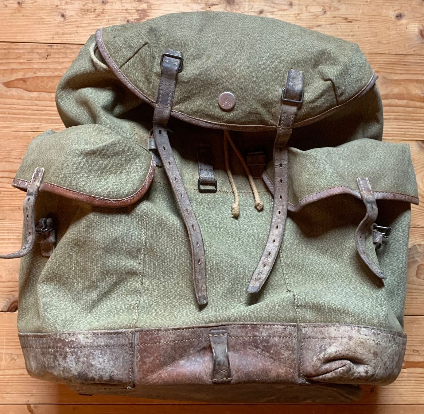 Schweizer Armee Zaini: Gebirgsrucksack der CH Armee – Usato da Goldingen venduto da Bergler012