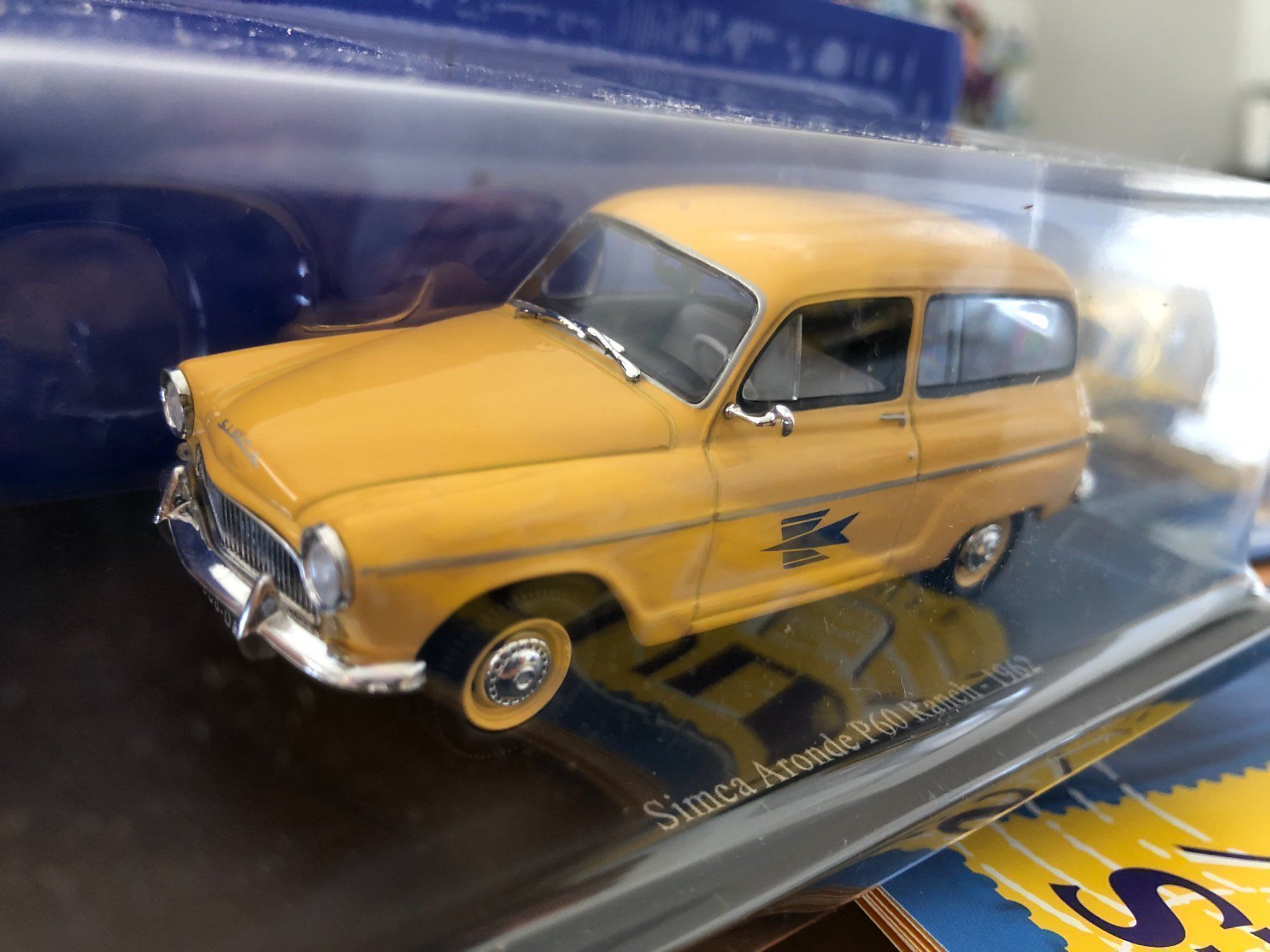 Norev Modellini d'auto: 1/43 Simca Aronde P60 Ranch de 1962 La Poste – Nuovo e nell'imballaggio originale da Meilen venduto da rdv_n7s9 1