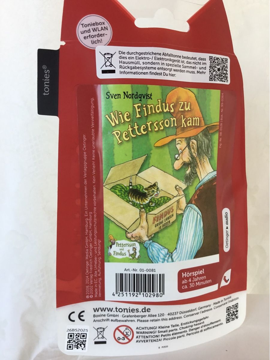 Hörbücher: Tonie Pettersson in Original Verpackung – Gebraucht aus St. Gallen von chamilla 1
