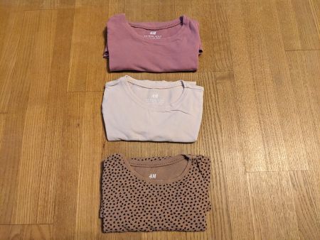 3 Langarmshirts der Grösse 98/104