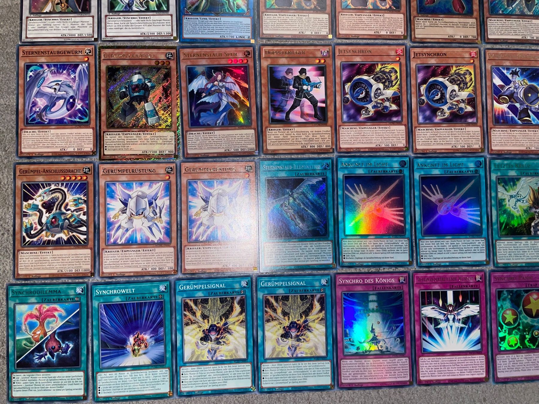 Yugioh Cartes à collectionner: YuGiOh Sternenstaub / Gerümpel / Synchro -Deck – Neuf (Voir description) à Altstätten SG par ChangeMaker 3