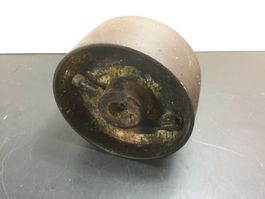 Gusseiserne Riemenscheibe, Vintage, Industrie Design Deko