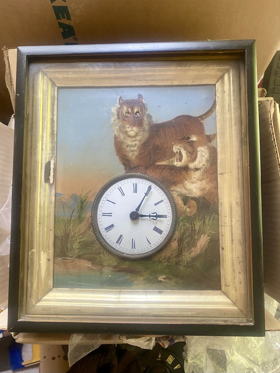 Orologi da terra & Orologi da parete: Antique Automaton Black Forest Clock – Usato da Prangins venduto da melodeonman