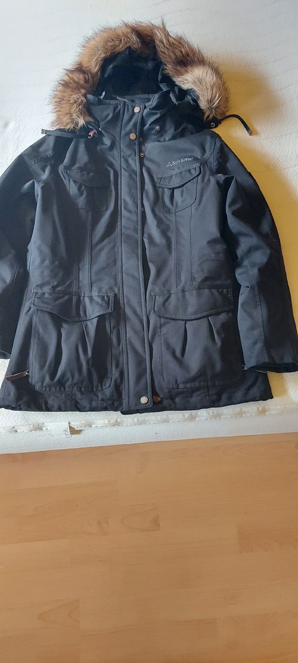 Schoeffel Giacche: Damem Winterjacke Schöffel  Schwarz – Usato da Necker venduto da nina-10 5