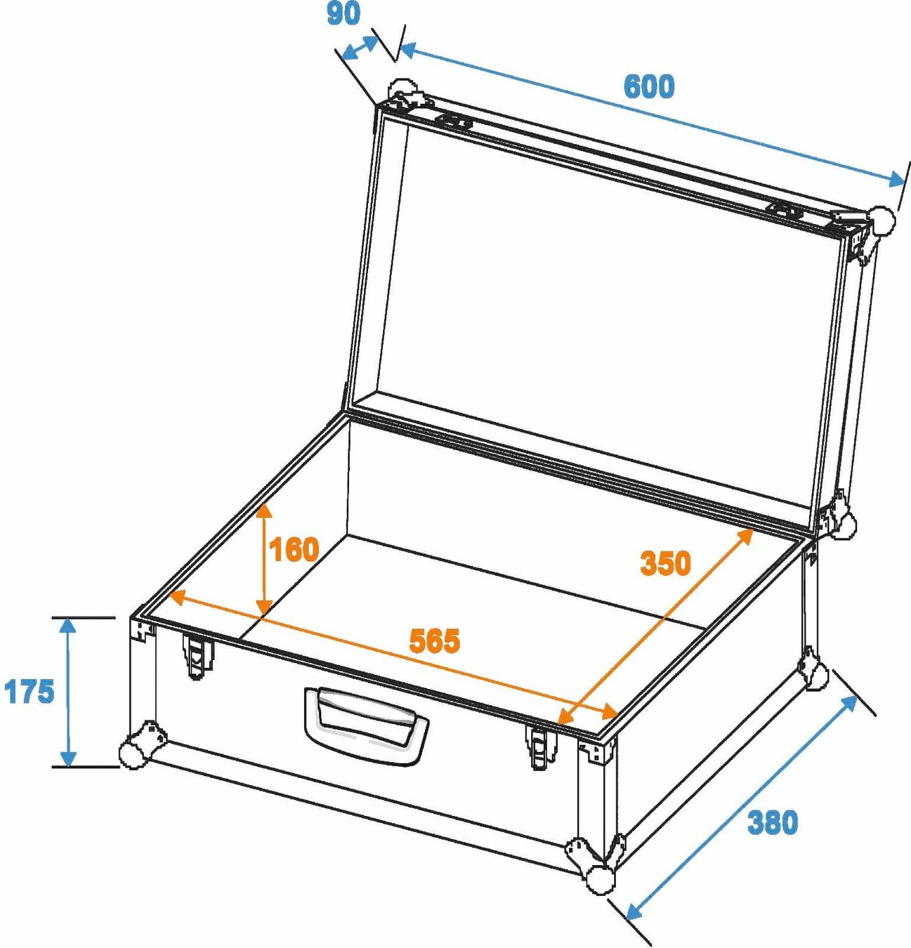 Borse & Valigie: Universal-Koffer-Case Tour Pro – Nuovo e nell'imballaggio originale da Däniken SO venduto da Profog1 2
