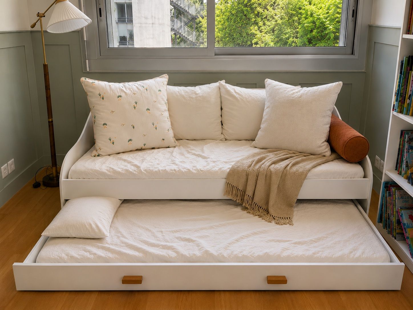 La Redoute Letti: Daybed with pull-out bed white good condition – Nuovo (secondo la descrizione) da Vésenaz venduto da Ari_Cav