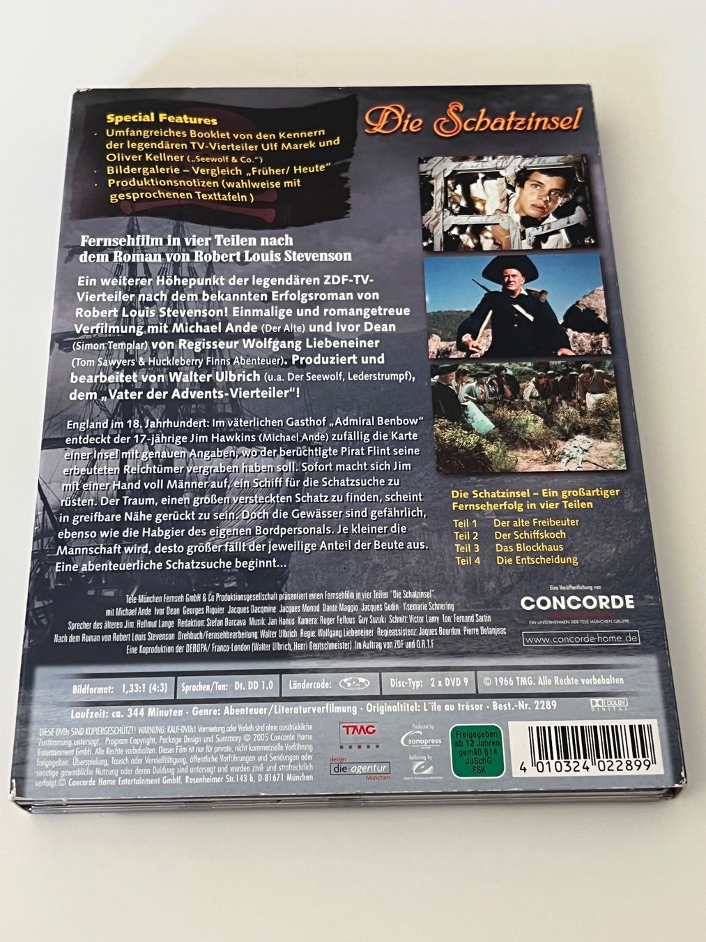 Tutti i DVDs: DVD: Die Schatzinsel – Usato da Altstätten SG venduto da sheamus 1