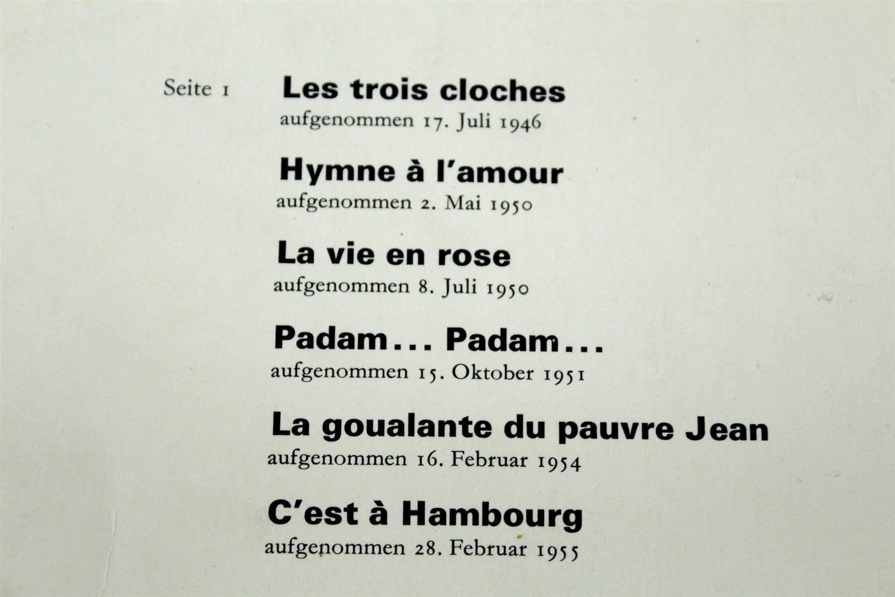 Cassettes audio: EDITH PIAF: Les Plus Grands Succès – D'occasion à Bern par kultiges 3
