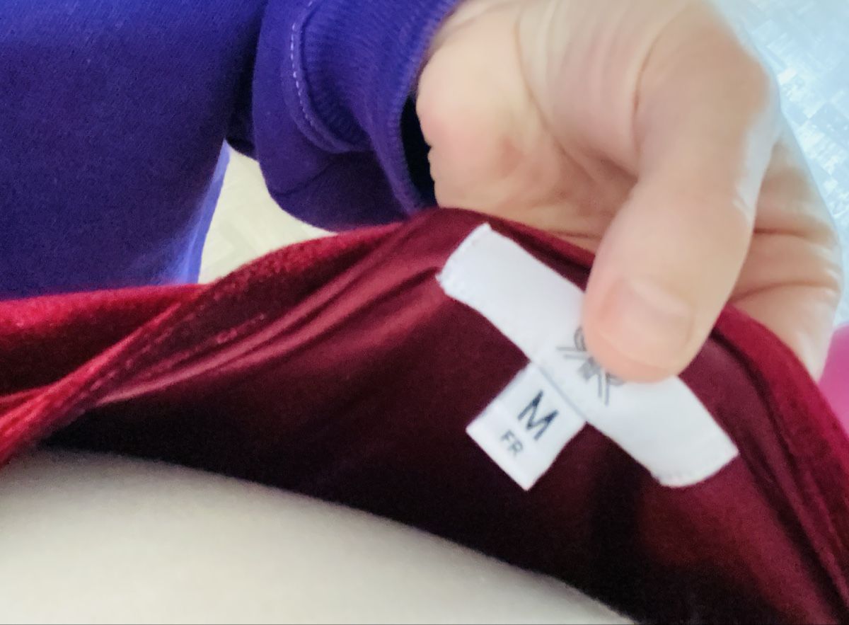Tops: Petit haut en velour taille 38 – Neu (gemäss Beschreibung) aus Moutier von Happyvidedressing 3
