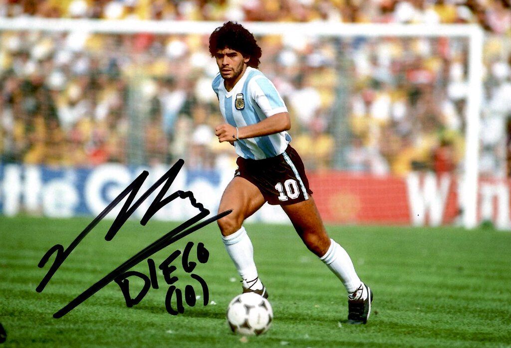 Autographes: DIEGO MARADONA / TOP AUTOGRAMM – D'occasion à Egg b. Zürich par Dbunny
