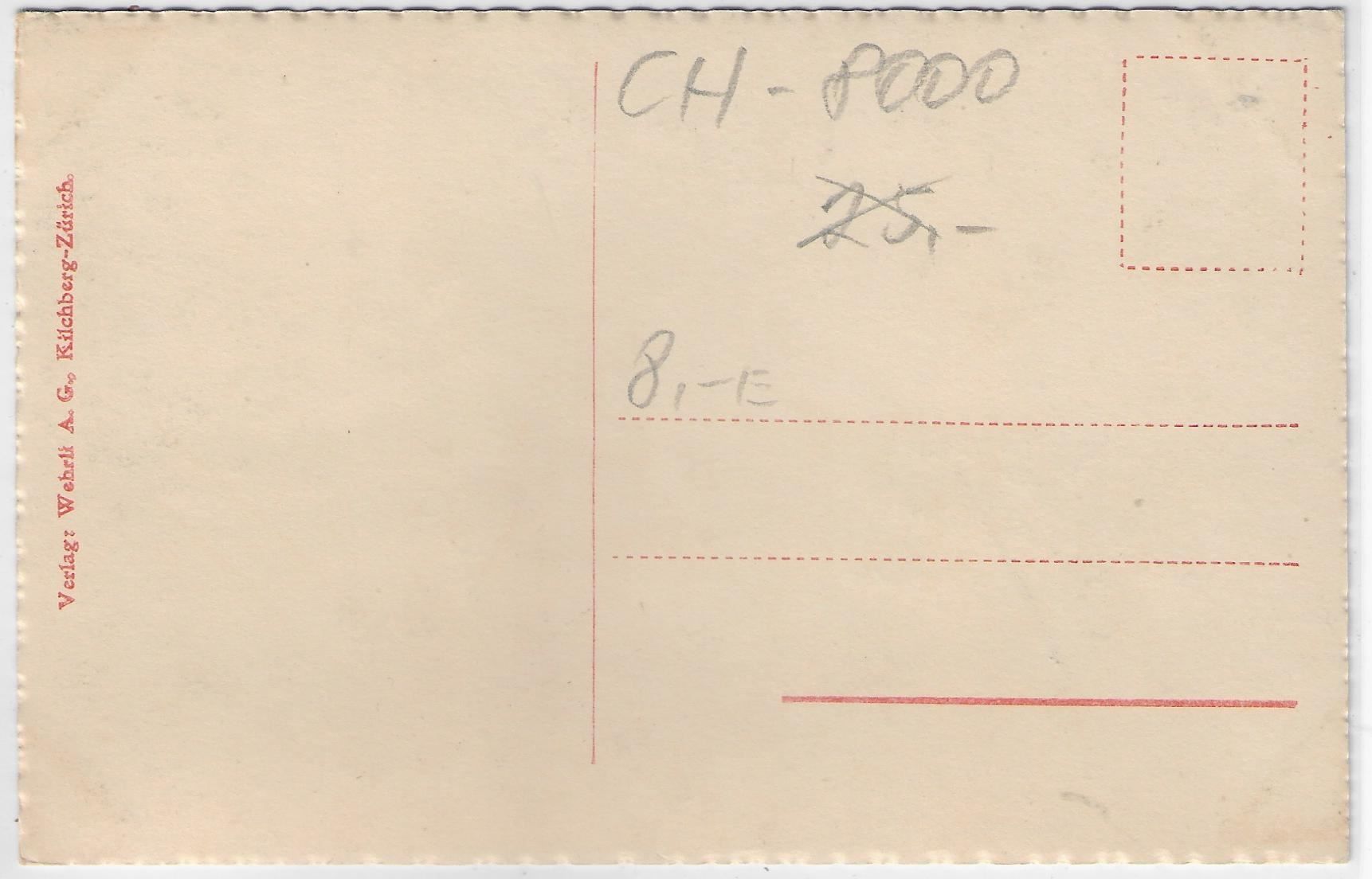 Cartoline postali: Zürich - Bethanien Krankenhaus – Antico da Ettingen venduto da Kartenplanet 1