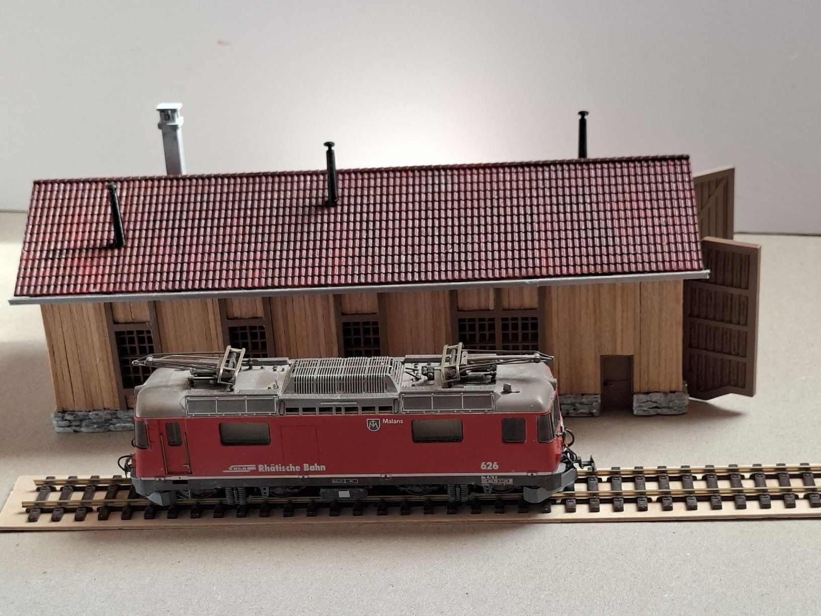 Modellini di ferrovie: Lokschuppen – Nuovo (secondo la descrizione) da Weisslingen venduto da Moco_mexiko 5