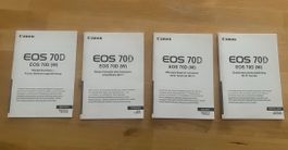 Canon EOS 70D Bedienungsanleitung 