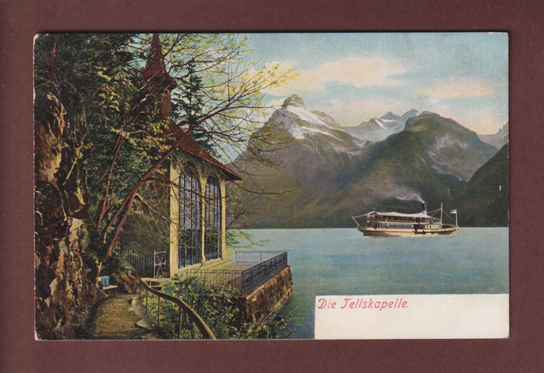 Ansichtskarten: TELLSKAPELLE – Gebraucht aus Pully von nicecards-shop