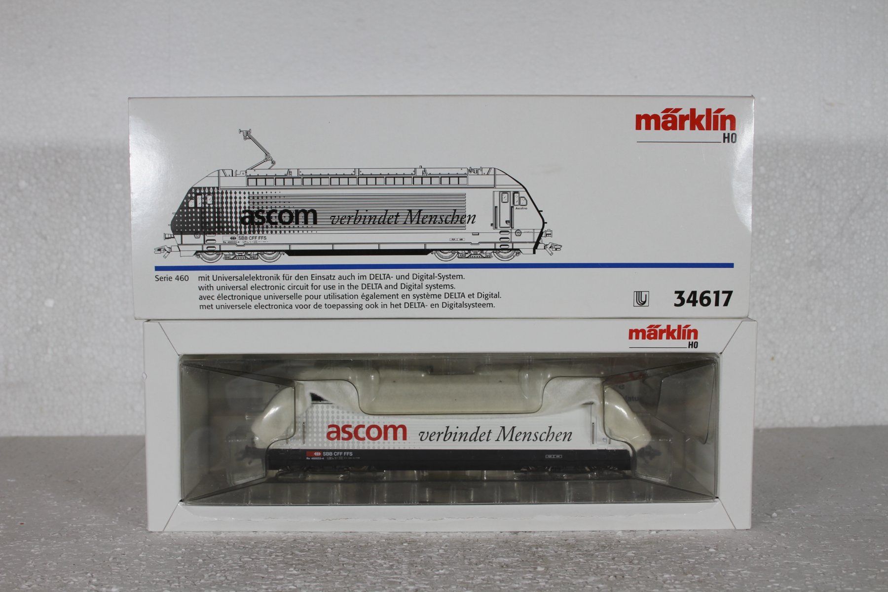 Märklin Modellini di ferrovie: Märklin 34617 SBB Re 460 Ascom – Usato da Triesen venduto da cor_62ts 9