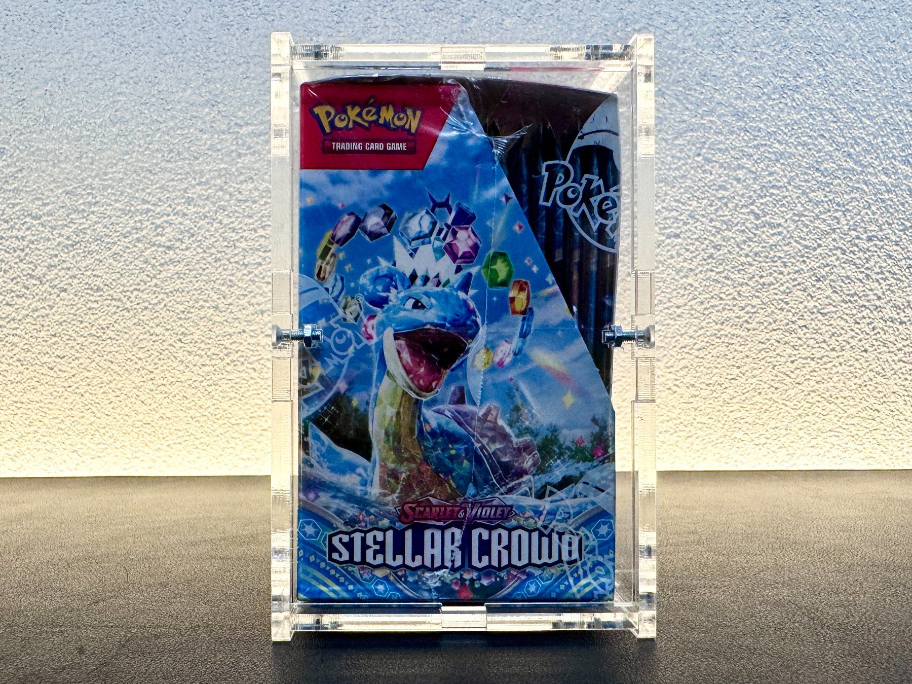 Pokémon Carte collezionabili: Pokémon Stellar Crown Display EN OVP + Acrylbox – Nuovo e nell'imballaggio originale da Schlatt TG venduto da catch_up 3