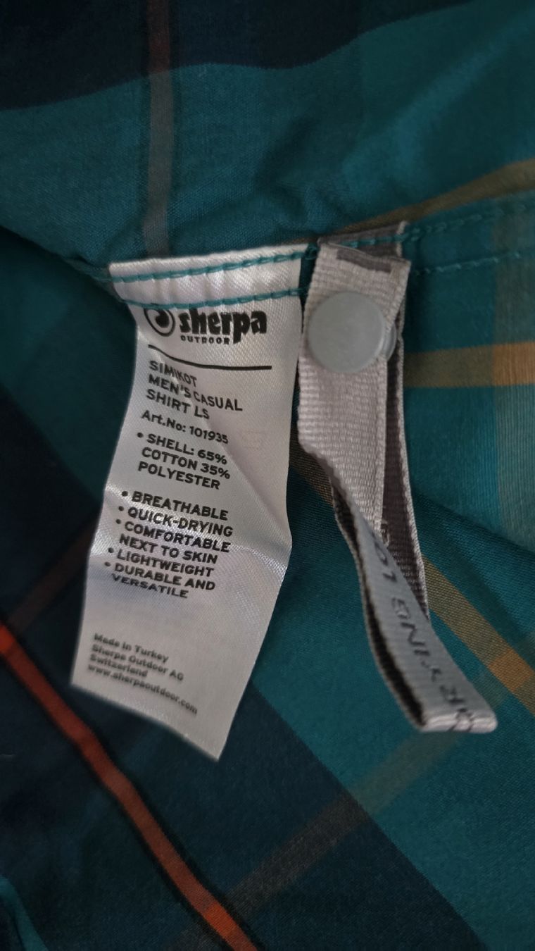 Sherpa Hemden: Sherpa Hemd Karo Herren Grösse M neu – Neu (gemäss Beschreibung) aus Muttenz von pixopus 4