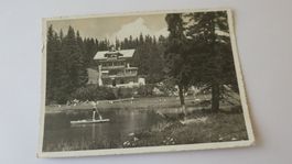 Arosa - Pension Edelweiss - belebt - 1948