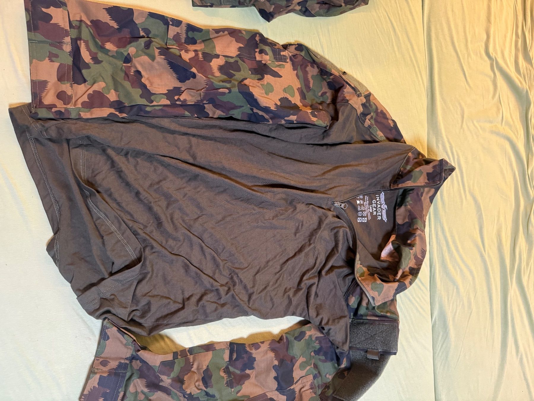 Uniformi: Swiss camo 90 Anzug Set Ripstop Schweizer armee Muster – Usato da Bazenheid venduto da Pasci0122 1