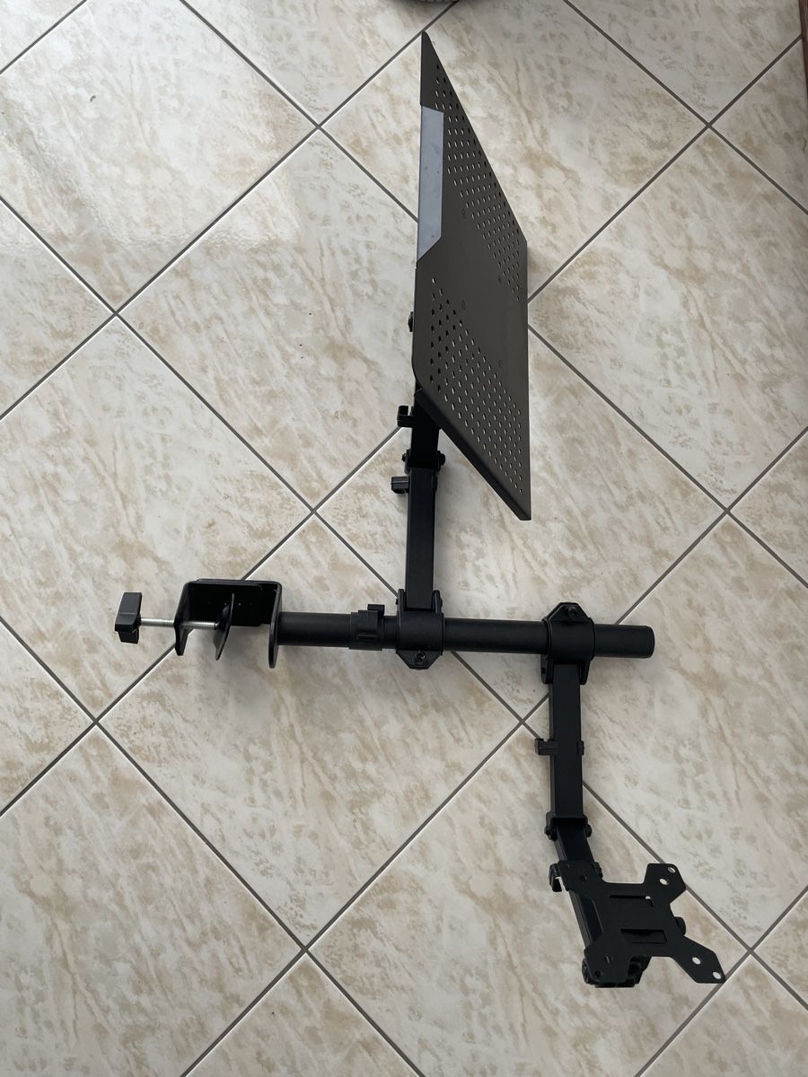 Staffa per monitor: bras de support pour double écran – Usato da Chavannes-Renens venduto da 381_5kz8