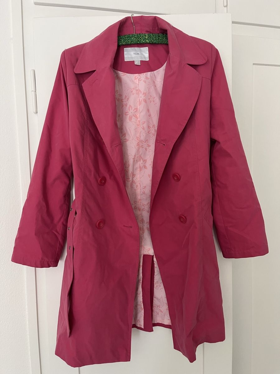 Mäntel: Pinker Mantel / Trenchcoat – Gebraucht aus Zürich von ale_t