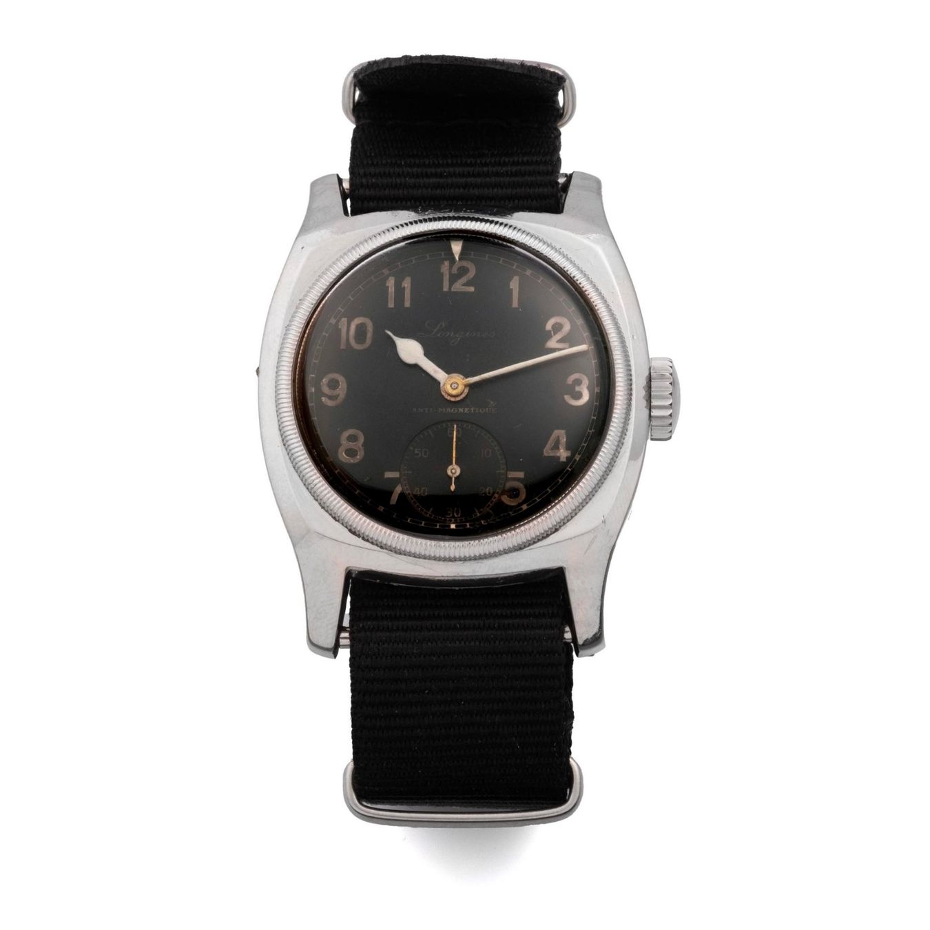 Longines Orologi: Longines Majetek 'Big Turtle', Ref. 23647 Military – Usato da Apples venduto da the_7jtf
