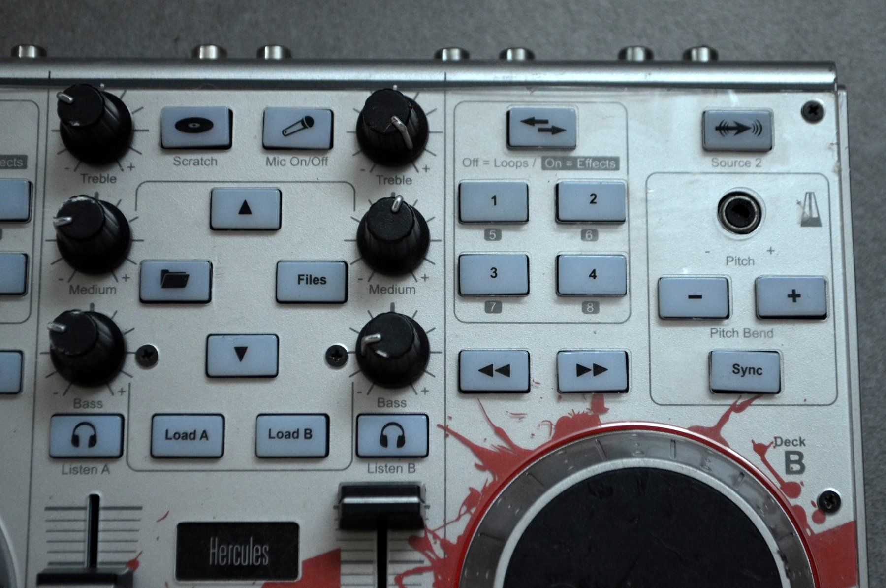 Hercules Console di mixaggio: Hercules DJ Console MK4 – Usato da Collonges venduto da arashee 3