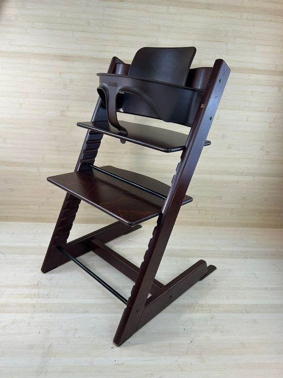 Stokke® Tripp Trapp inkl. Babyset & Kissen / Walnuss 2