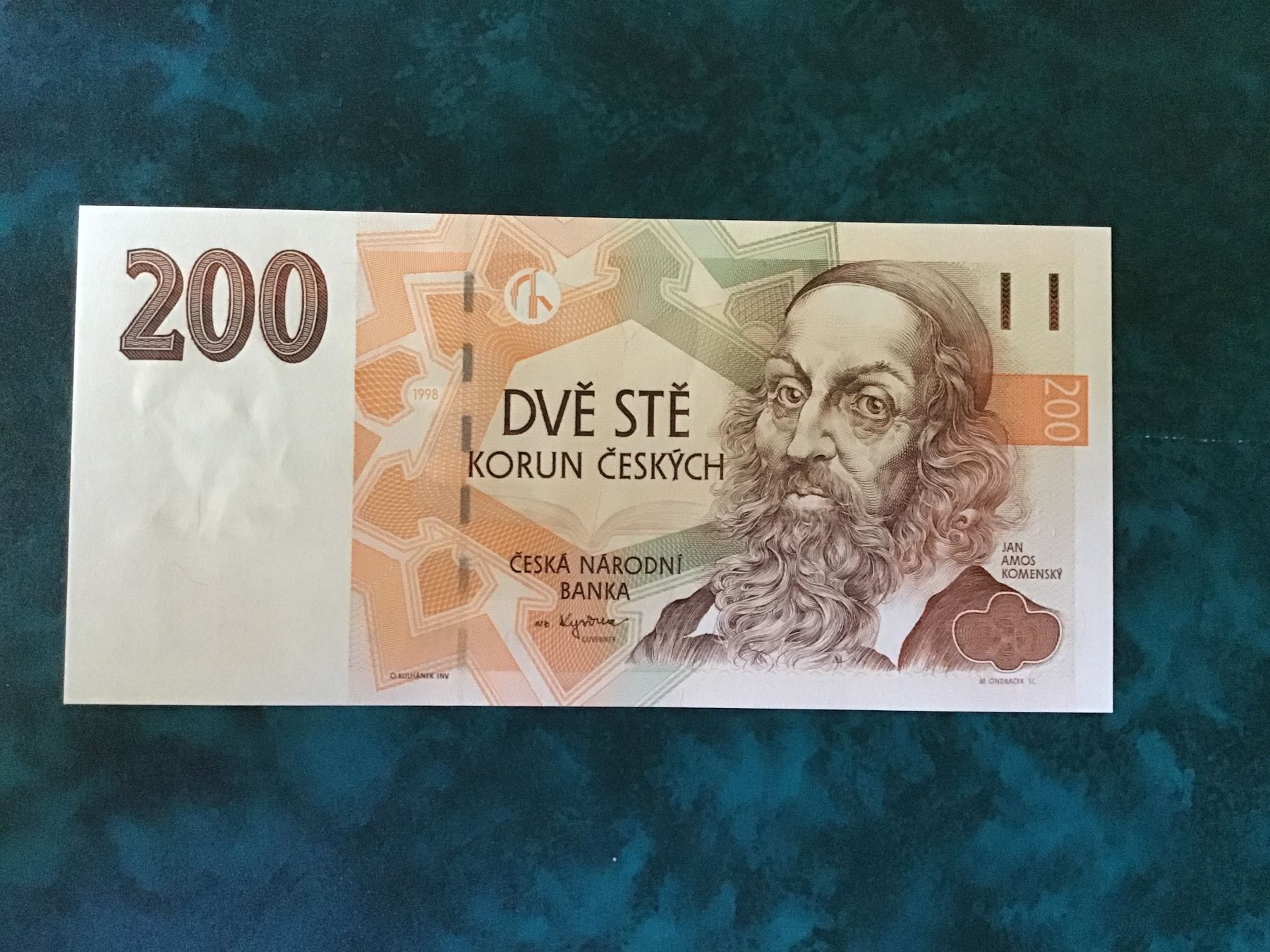 Banknoten: Tschechien 200 CZK 1998 – Gebraucht aus Urtenen-Schönbühl von absolut08