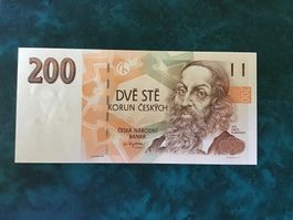 Tschechien 200 CZK 1998