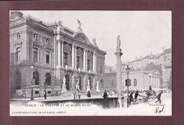 GENEVE - Théâtre et Musée Rath - 1901