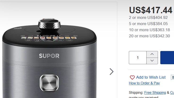Appareils de cuisine: Supor  Multicooker 2200W – D'occasion à Collonges par arashee 8