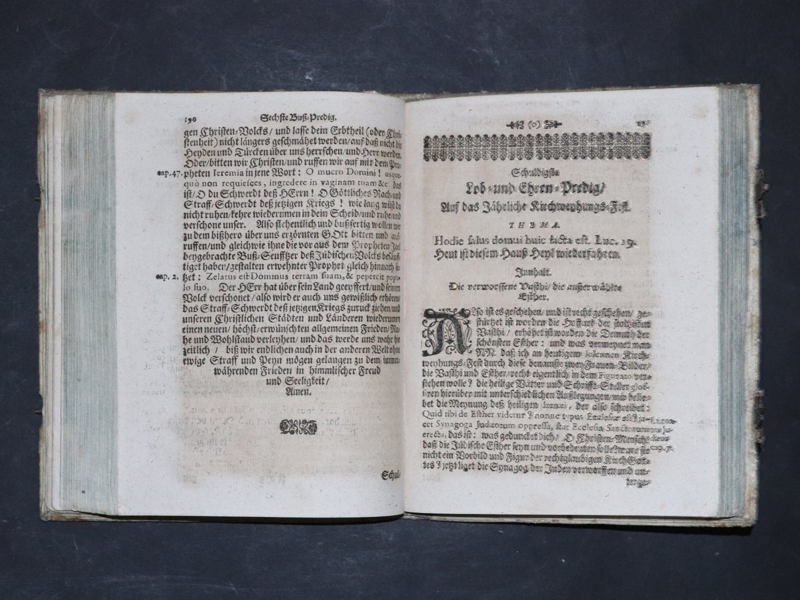 Libri: ERTL,TROST-LOB-LEHR-BUSS-PREDIGEN,1715 – Usato da Guensberg venduto da Herzaktion 4