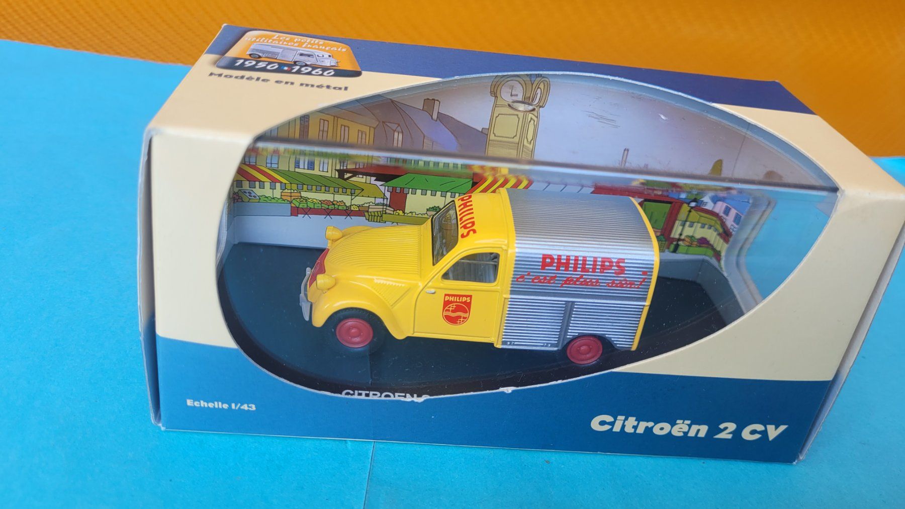 Citroën Modellini d'auto: Citroën 2CV fourgonnette Philips 1:43 Atlas – Nuovo (secondo la descrizione) da Domdidier venduto da Bimbo57 2