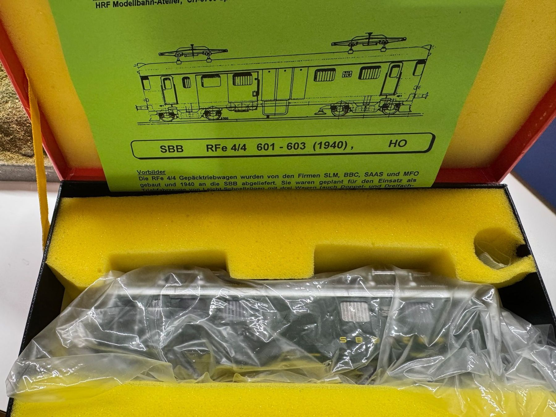HRF Trains électriques: HRF, Rfe 4/4, No: 602 oder 603 – Neuf (Voir description) à Krummenau par ferrotech 9