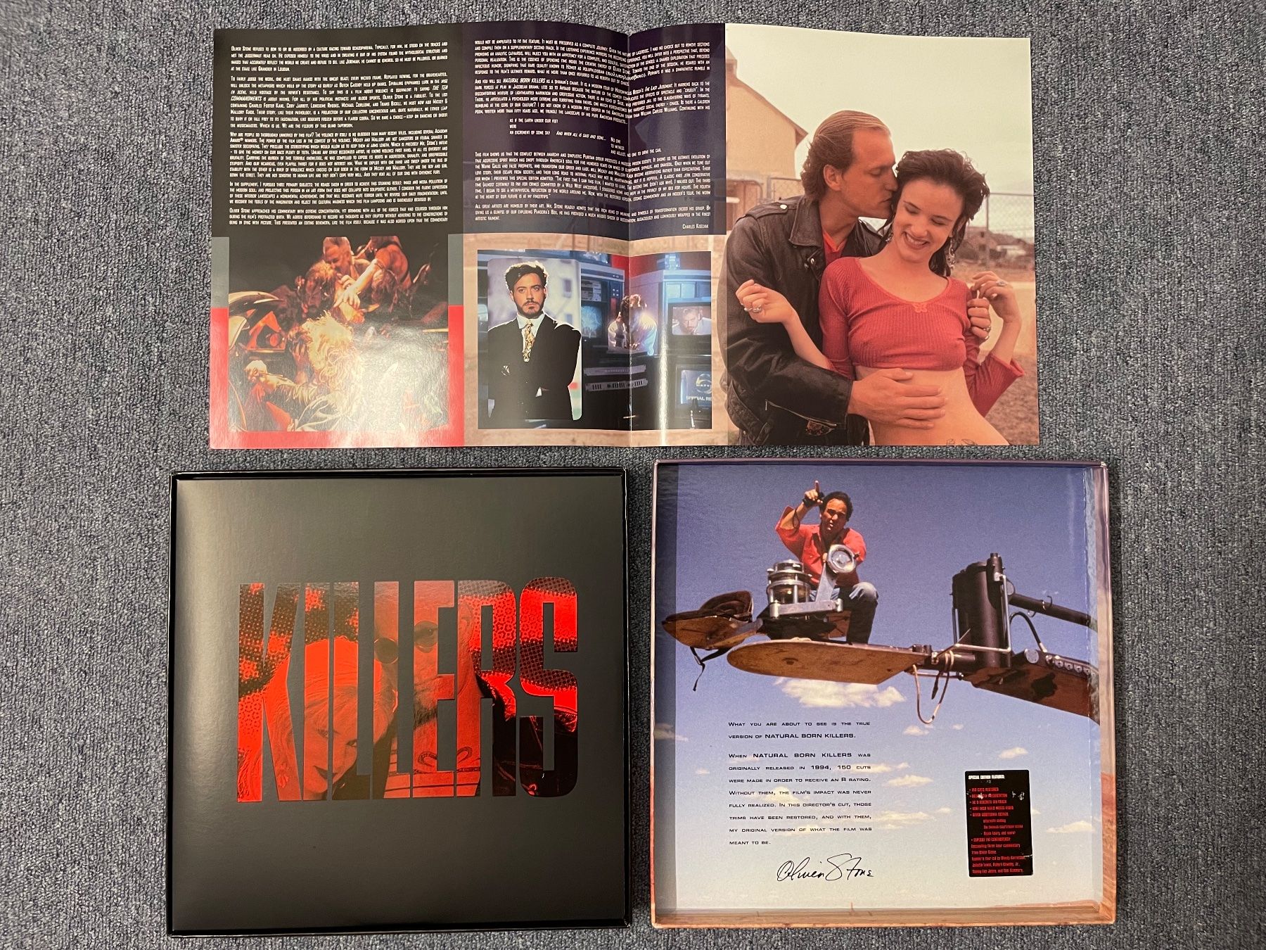 Alle DVDs: Natural Born Killers - BOX - LASER DISC - LD - Engl. Orig. – Gebraucht aus Stans von Brode 3