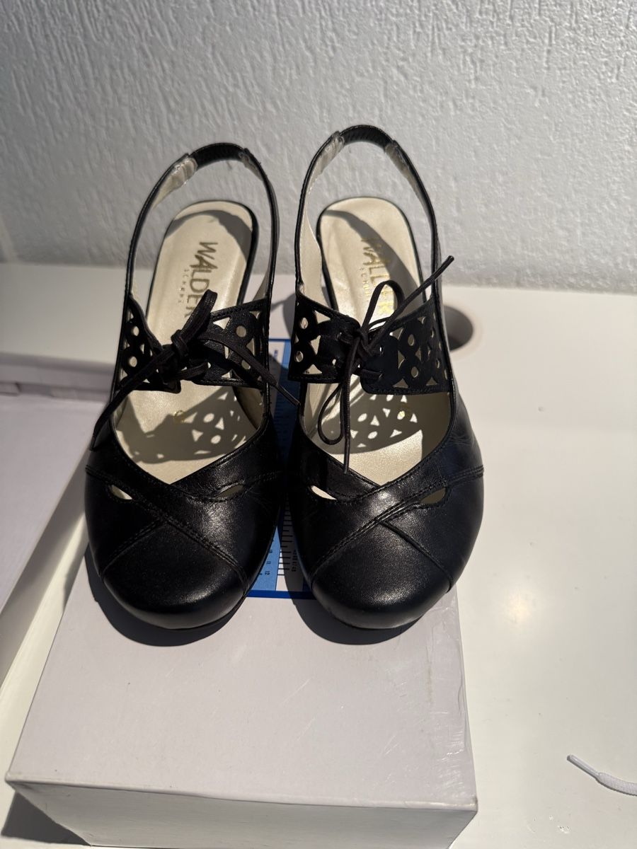 Scarpe da donna: WALDER Lederschuhe Gr. 36 Frühlingsschuhe – Nuovo (secondo la descrizione) da Hemmental venduto da val_k2zb 4