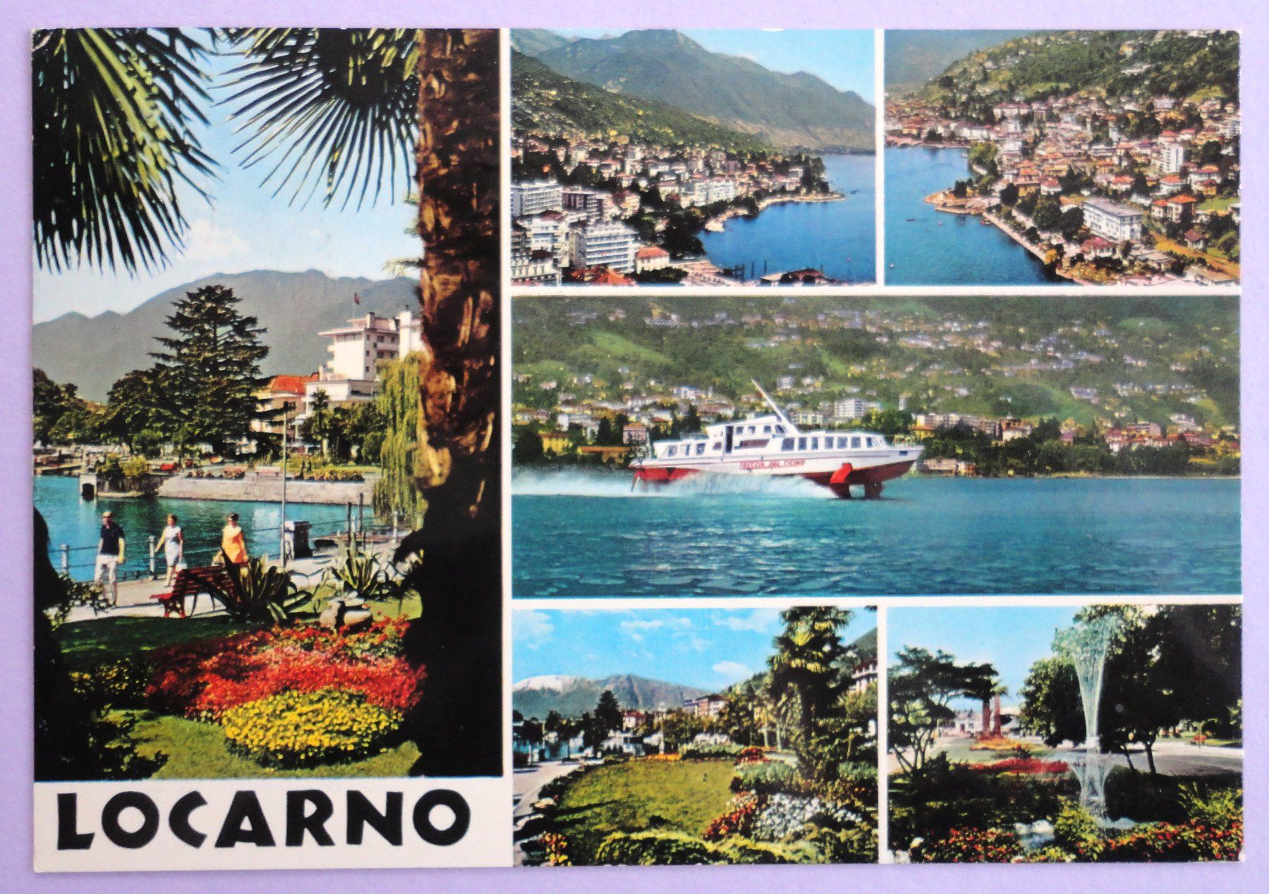 Cartoline postali: Locarno – Usato da Fétigny venduto da Billy2miny