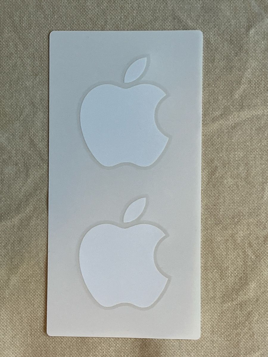 Sticker: Original Apple-Sticker in Weiß – Nuovo (secondo la descrizione) da Zürich venduto da best2buy