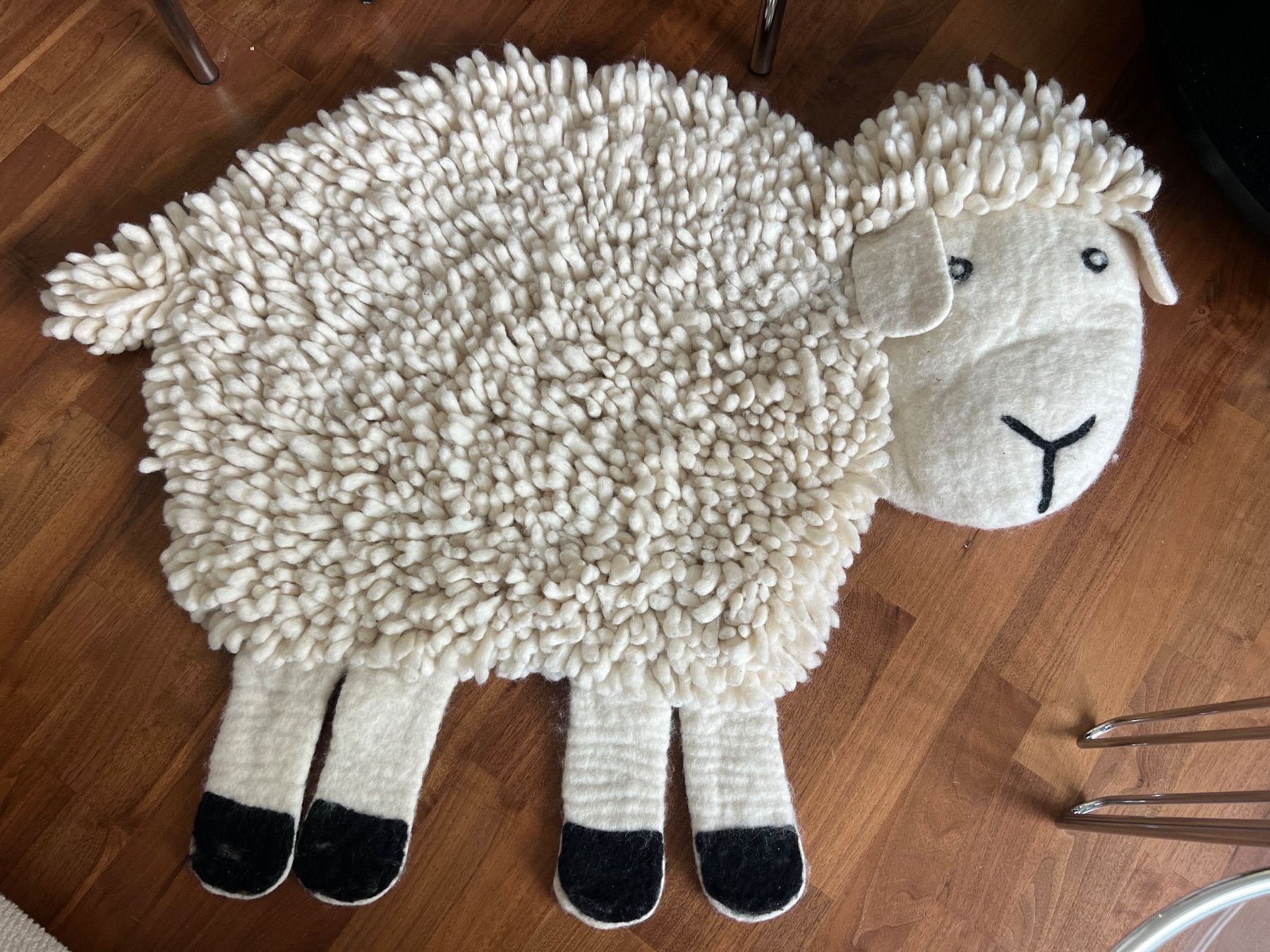 Teppiche: Filz Kinder Teppich Schaf Wolle – Gebraucht aus Jona von Sariksa