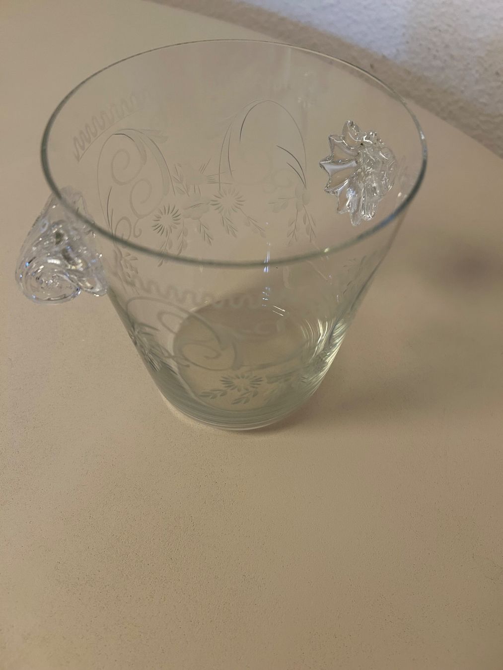 Verres: Wunderschöner Eisbehälter/ Eiskühler aus Glas – D'occasion à Rorschacherberg par Svebe 3