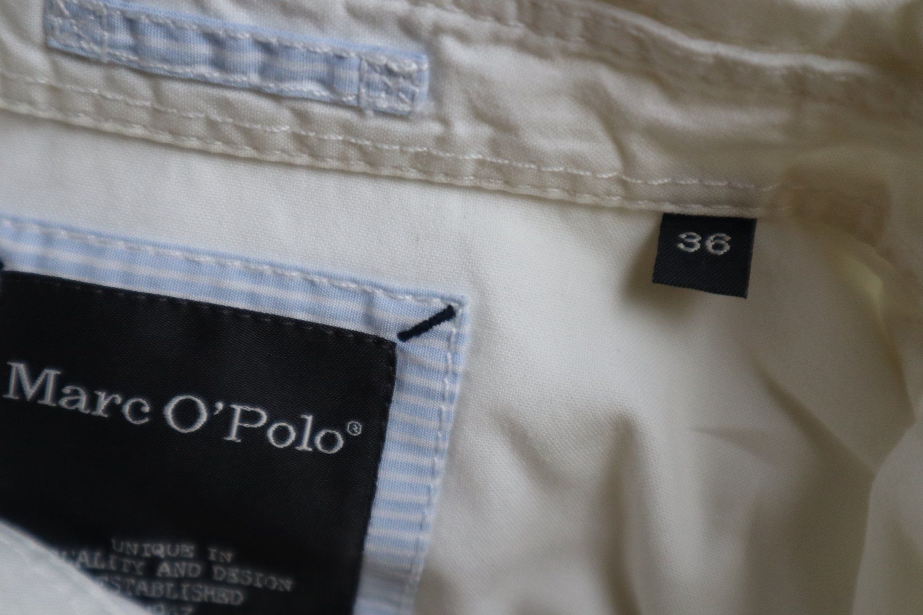 Marc O'Polo Camicette: Bluse, Marc O`Polo, Gr. 36/ S, 100% Baumwolle – Nuovo (secondo la descrizione) da Wattwil venduto da diamant1 3