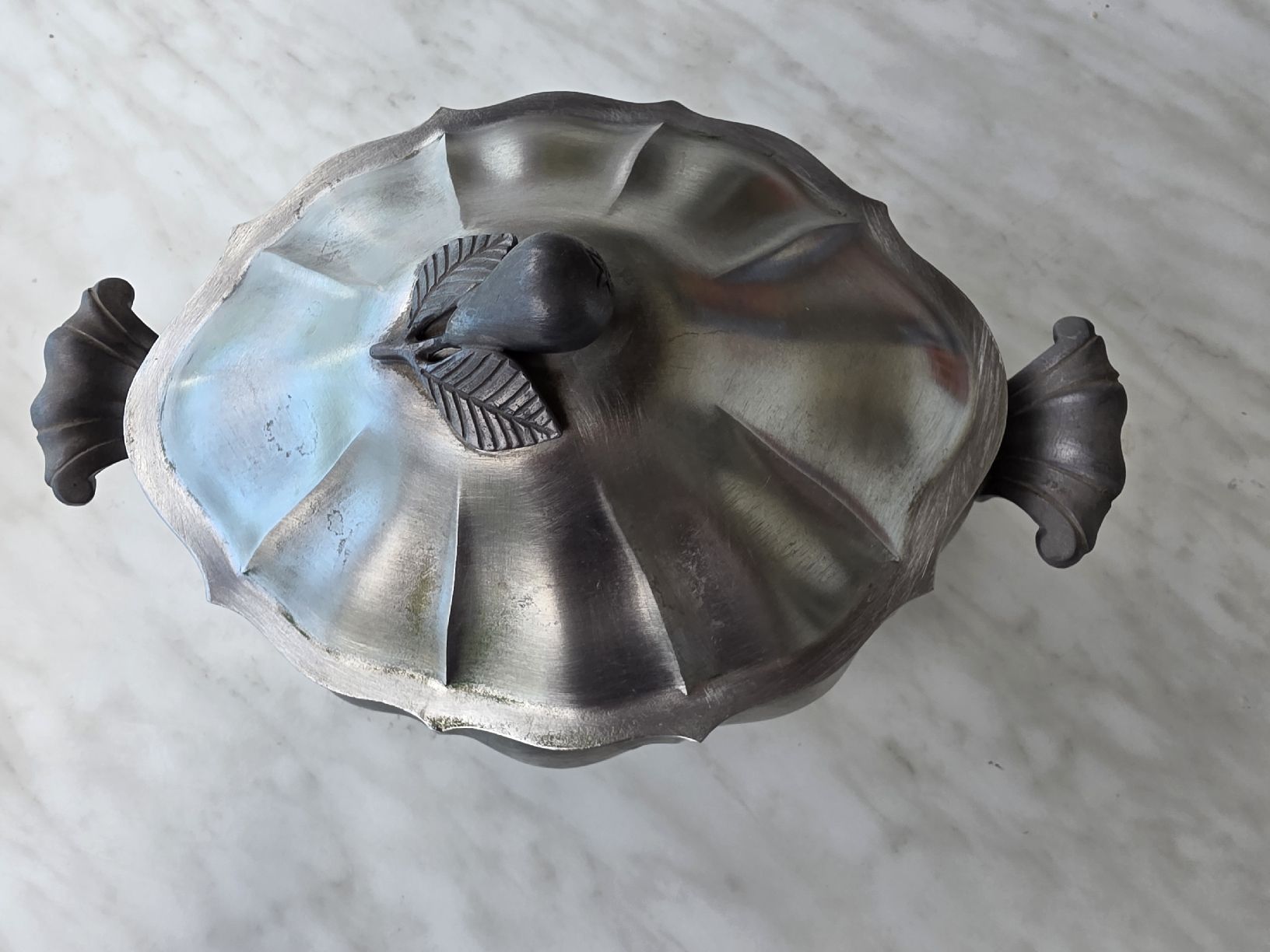 Piatti di portata: Vintage Pewter Soup Tureen with Lid. – Nuovo (secondo la descrizione) da Hinwil venduto da Ehretstock8 2