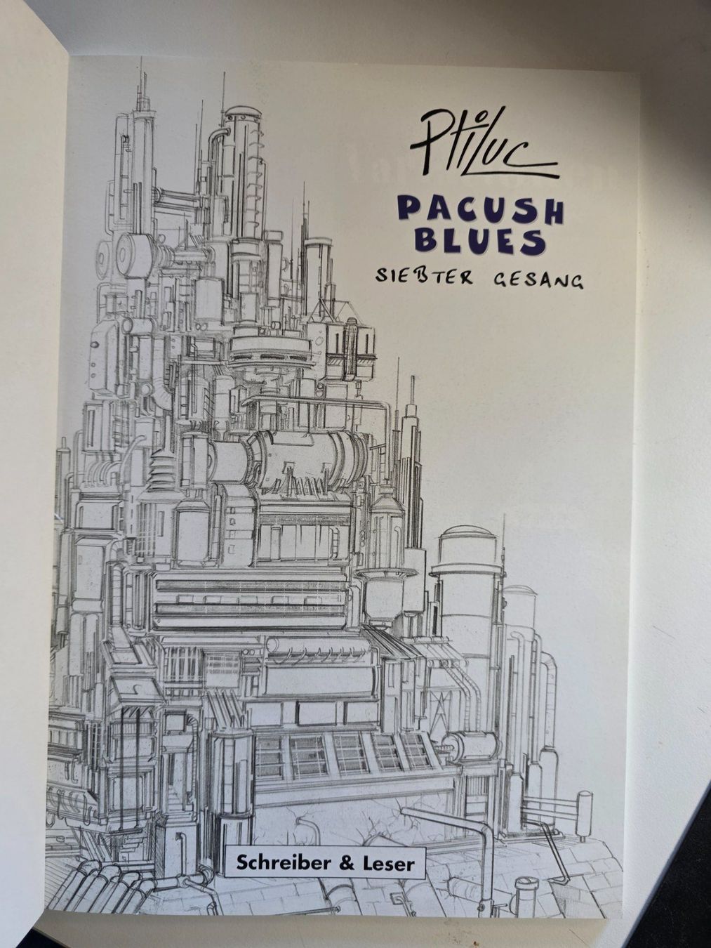 BD: Comic Variationen über ein gegebenes Thema - Pacush Blues – Neuf (Voir description) à Walterswil BE par Lonitti 2